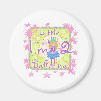 Ballerina 2:a födelsedagen magnet