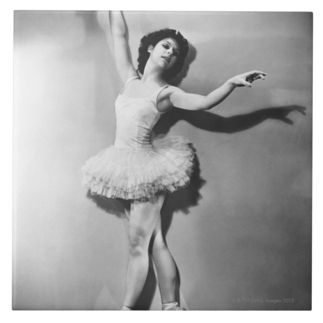 Ballerina 2 kakelplatta (Framsidan)