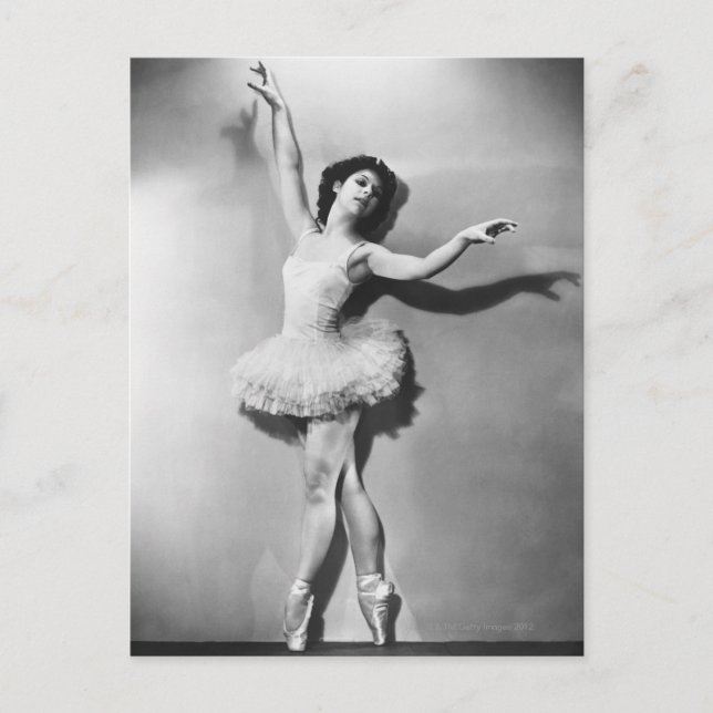 Ballerina 2 vykort (Framsida)