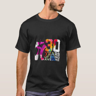 BALLERINA 30 ÅR AV ATT VARA FANTASTISK BALLET 30:e T Shirt