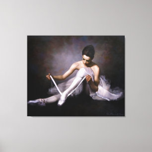 Ballerina 3 canvastryck