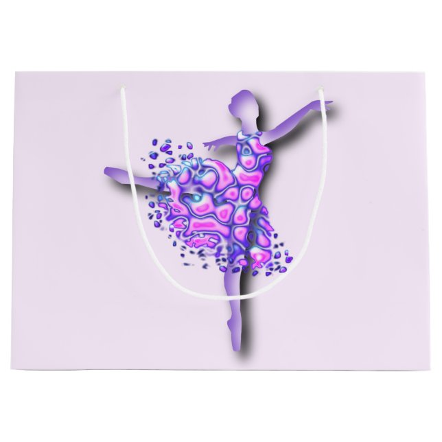 Ballerina Art Lila Dance - Ballet Dancer Teckning (Framsidan)