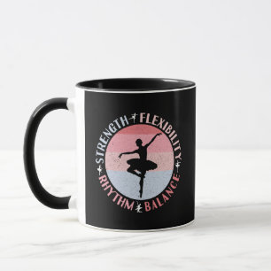 Ballerina Ballet Dancer - Mindset-värden Mugg