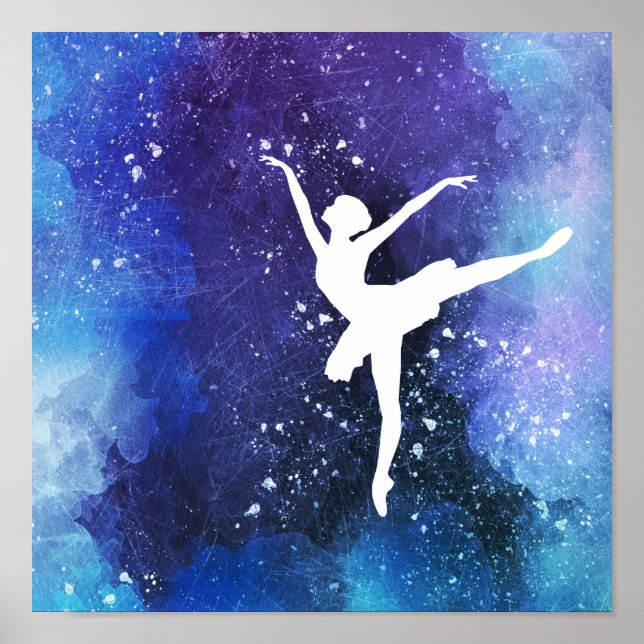 Ballerina/ Balletttänzerin Poster (Framsidan)