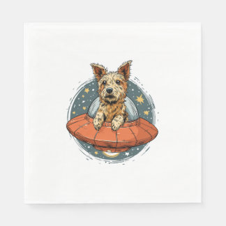 Ballerina Beagle - Rolig hund Dance Pappersservett