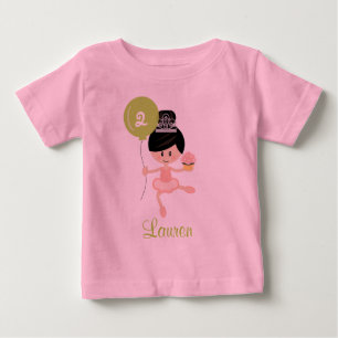 Ballerina Birthday Shirt Asian Tee