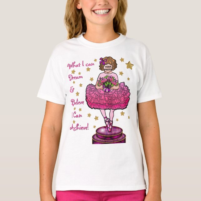 Ballerina (Blonde) T Shirt (Framsida)