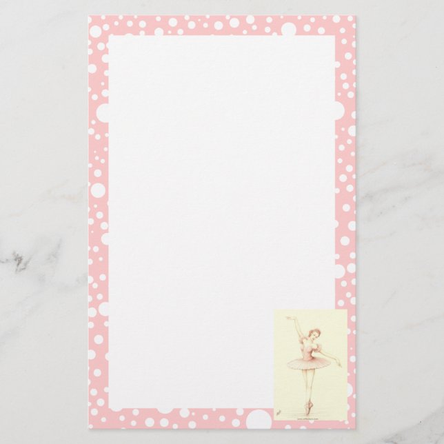 Ballerina Brevpapper (Framsida)