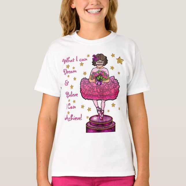 Ballerina (Brunette) T-shirt (Framsida)