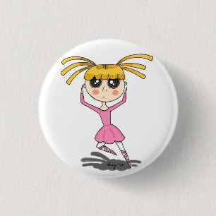 Ballerina Button Knapp