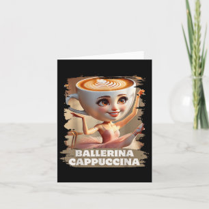 Ballerina Cappuccina Funny Italy Brainrot Meme B Kort