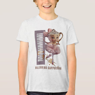 Ballerina Cappuccino Italiensk Brainrot Meme Humor T Shirt