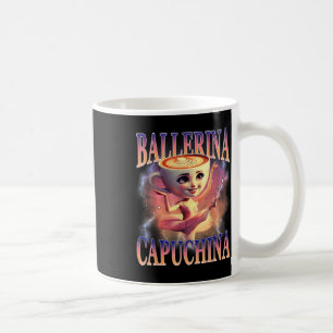 Ballerina Capuchina Funny Italy Brainrot Meme Hu Kaffemugg