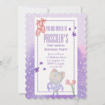 Ballerina Cat Barns födelsedag Party