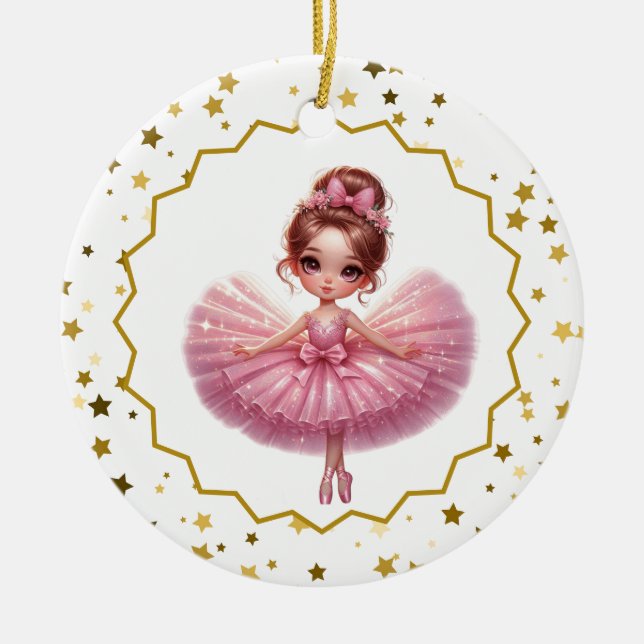 Ballerina Ceramic Ornament (Framsidan)