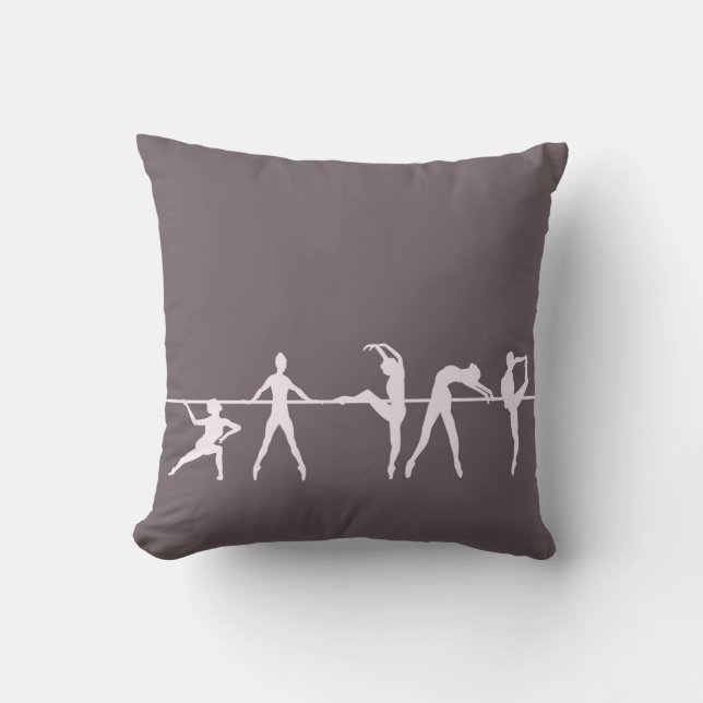 Ballerina Classroom Dance Studio Classic Pillow Kudde (Framsida)