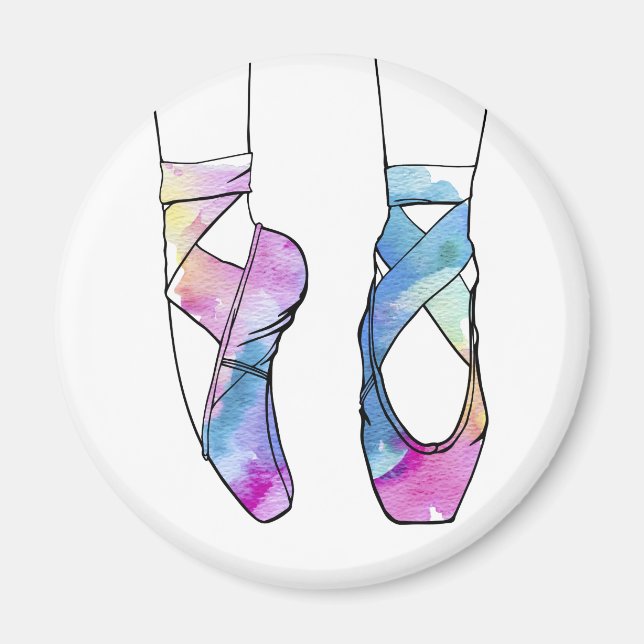 Ballerina Cute Ballet Magnet (Framsidan)