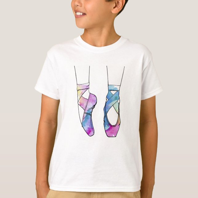 Ballerina Cute Ballet Tee (Framsida)