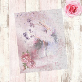 Ballerina Dance Blommigts Ribbon Pussel