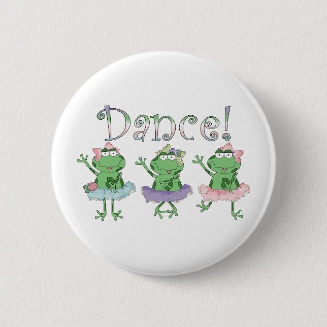 Ballerina Dance Frogs Knapp (Framsida)