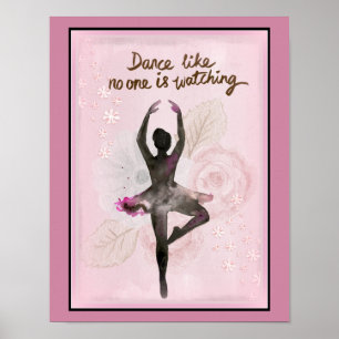 Ballerina Dance Poster