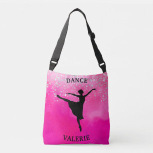 Ballerina Dance Rosa Ombre Gnistra Axelväska