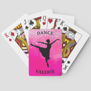 Ballerina Dance Rosa Ombre Gnistra Casinokort