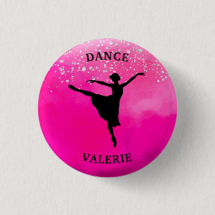 Ballerina Dance Rosa Ombre Gnistra Knapp