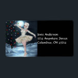 Ballerina Dancer Girl: Julens Adressetiketter Fraktsedel<br><div class="desc">© 2004-2012 My Mystical Garden {i samband med MarloDee Design www.marlodeedesigns.com} : Alla höger reserverade. Alla nödvändiga licenser har köpts och finns tillgängliga. Bilder på den här webbplatsen är inte offentlig egendom. Du får inte kopiera, duplicera, ändra eller skanna dessa utformningar, bilder, illustrationer, fotografi, konst och skrivning. som skapats designat...</div>