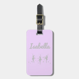 Ballerina Dancer Luggage Tag | Skäl Bagagebricka
