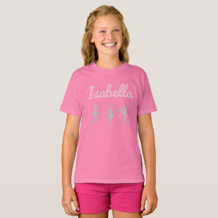 Ballerina Dancer Namn Tshirt Skäl T Shirt