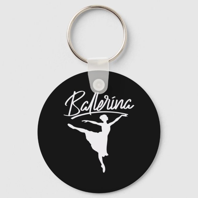 Ballerina Dancer Nyckelring (Framsida)
