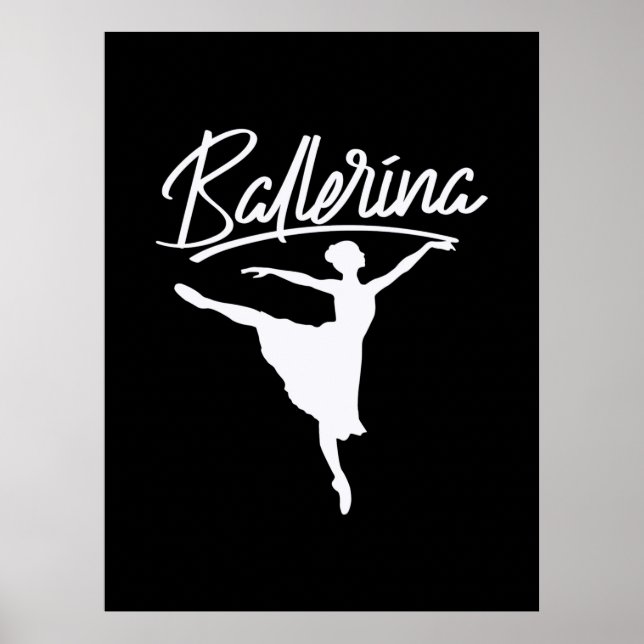 Ballerina Dancer Poster (Framsidan)