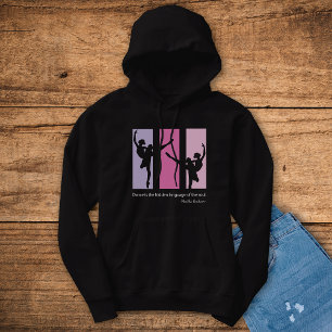 Ballerina Dancers Silhouette Rosa T Shirt