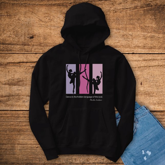 Ballerina Dancers Silhouette Rosa T Shirt (Skapare uppladdad)