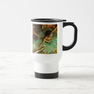 Ballerina Dans Grön Dansare Edger Degas Målning Resemugg