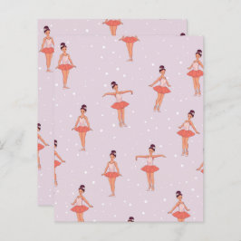 Ballerina Dans Scrapbookpapper