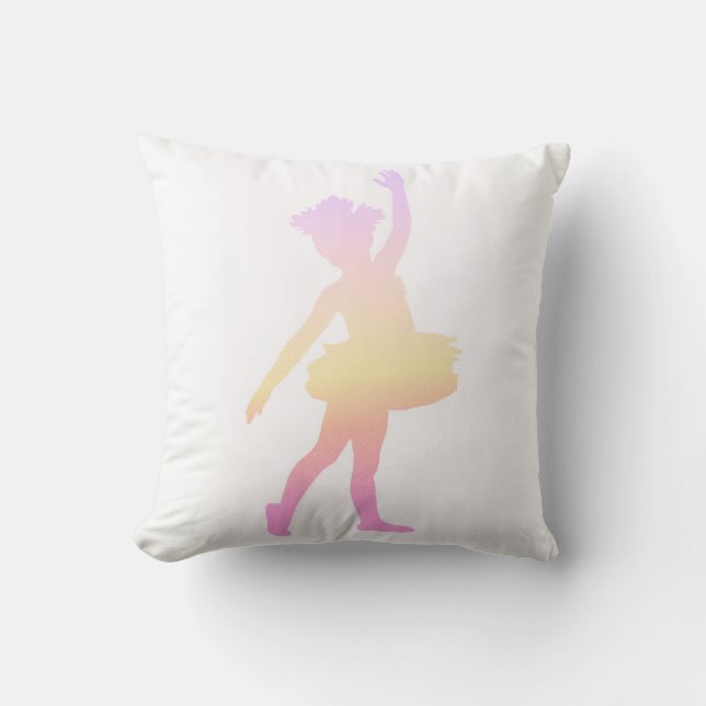 Ballerina dekorativ kudde. kudde (Framsida)