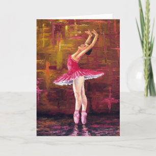"Ballerina" (det tomma kortet) Kort