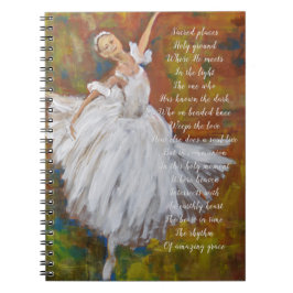 Ballerina Devotional Journal Anteckningsbok