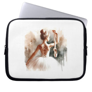 "Ballerina Dreams - Protective Laptop sleeve" Laptop Fodral