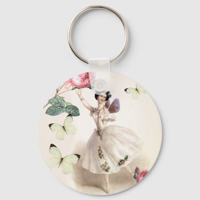 Ballerina Fairy Nyckelring (Framsida)