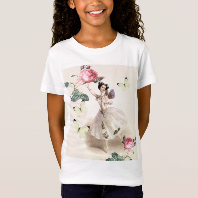Ballerina Fairy T2 Tee Shirt (Framsida)