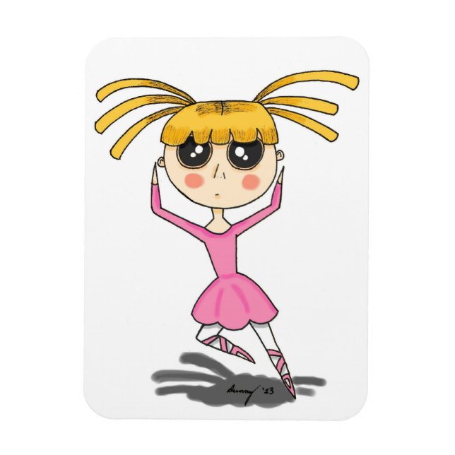 Ballerina Flexible Magnet (Vertikal)