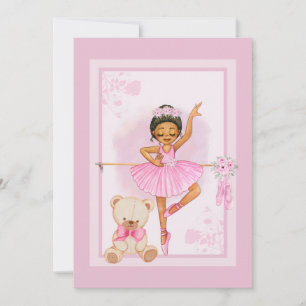Ballerina floraIn Inbjudan