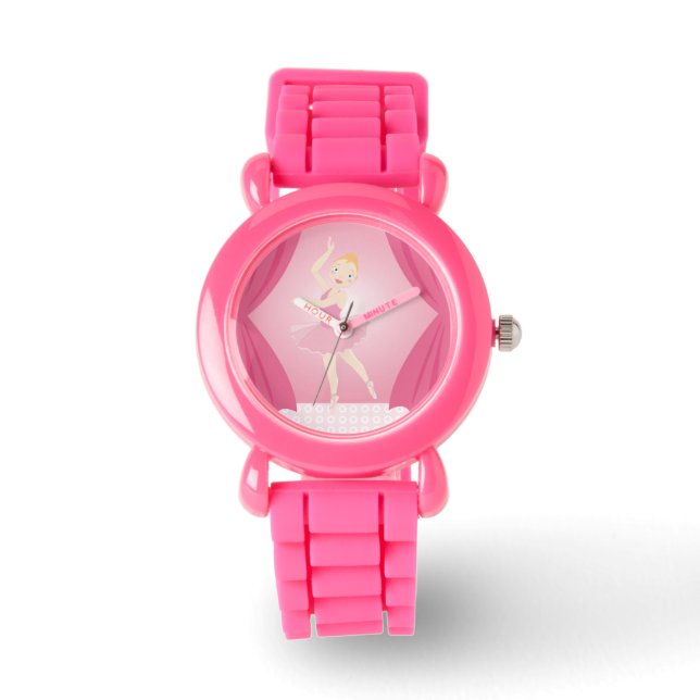 Ballerina födelsedagsfest armbandsur (Framsida)