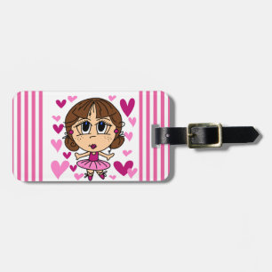Ballerina Girl Bagagebricka