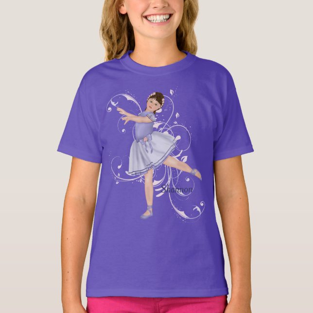 Ballerina Girl Pastel Tröja (Framsida)