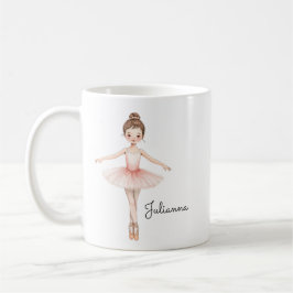 Ballerina Girl Personlig Kaffemugg