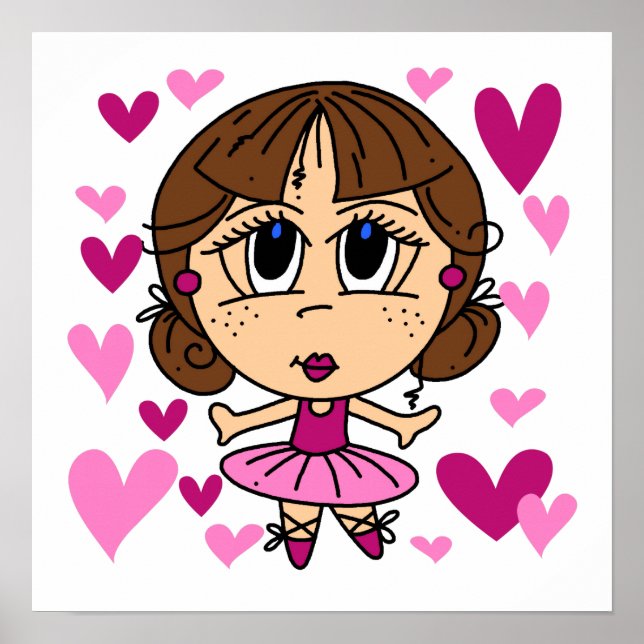 Ballerina Girl Poster (Framsidan)